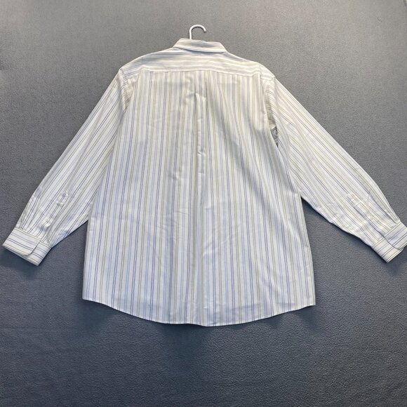 L.L.Bean‎ Mens Button Up Shirt Size 18-37 100% Cotton,Long Sleeve,Pocket,Plaid - Picture 2 of 11